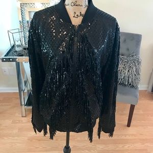 Custom Made Sequined Jacket
